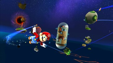 Mario flying in Super Mario Galaxy (Image source: Nintendo of America)