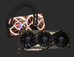 Sycom equips the GeForce RTX 5080 with AIO water cooling and Noctua fans (Image source: Sycom)