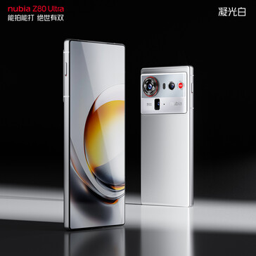 White colorway of the phone (Image source: Nubia)