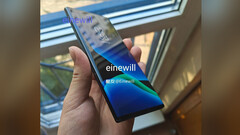 The Xiaomi buttonless smartphone prototype showcased is a MIX phone with &quot;Wangshu&quot; codename (Image source: Xiaomiui Prototypes)