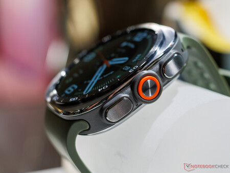 Samsung Galaxy Watch Ultra 2 side profile (pictured)
