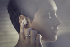 The new Beoplay EQ TWS earphones with ANC from Bang & Olufsen. (Image: Bang & Olufsen)