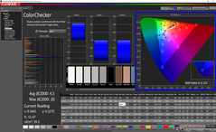 ColorChecker before calibration