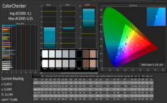 ColorChecker (sRGB): post-calibration