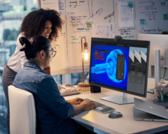 The Dell UltraSharp U3224KB 6K monitor is now available worldwide. (Image Source: Dell)