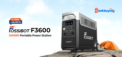 The F3600 makes its global debut. (Source: Fossibot)