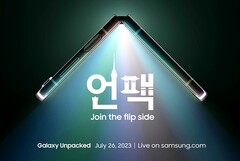 The Galaxy Z Flip5 will be one of several devices that Samsung will launch later this month. (Image source: Samsung)