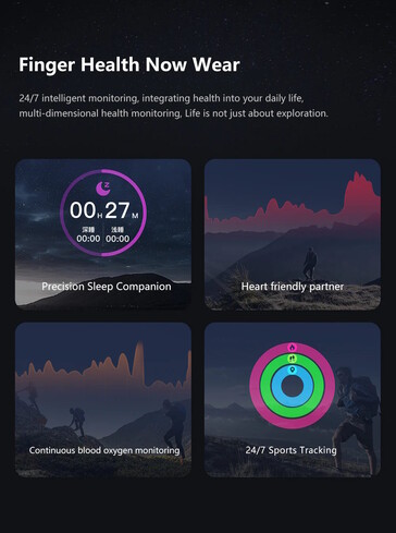Among other things, heart rate and oxygen saturation can be measured.