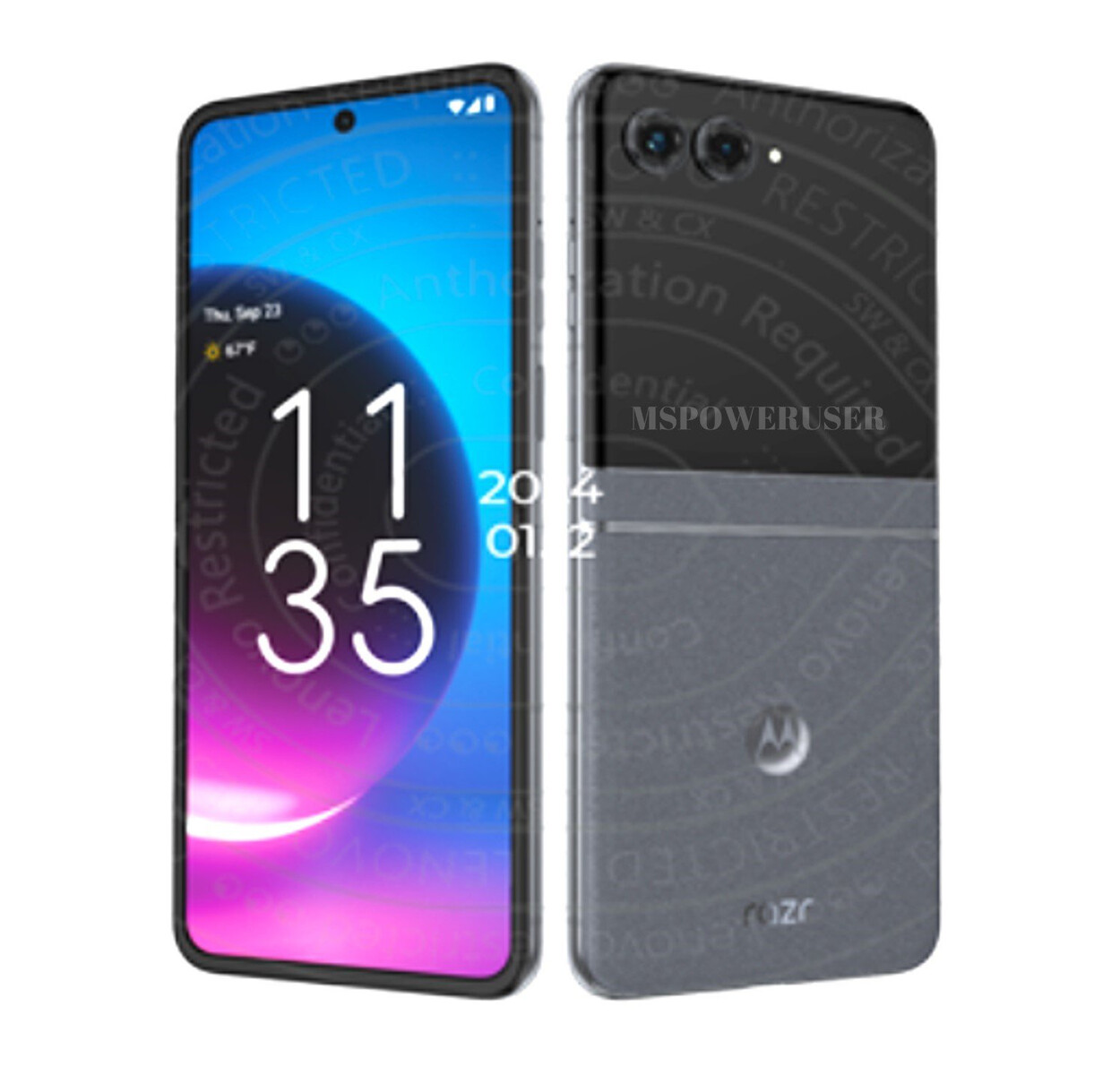 Motorola Razr Plus 2025 and Razr 50 Ultra leaks with familiar design