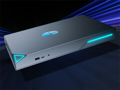 The Thunderobot Mix G2 laid on its side. (Image source: Thunderobot)