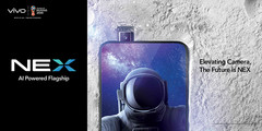 The Vivo NEX S does away with a display notch thanks to a cleverly concealed camera. (Source: Vivo) The Vivo NEX S does away with a display notch thanks to a cleverly concealed camera. (Source: Vivo)