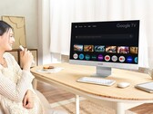 ASUS advertises the ZenScreen Smart MS27UC as an office monitor that moonlights as a compact smart TV. (Image source: ASUS)