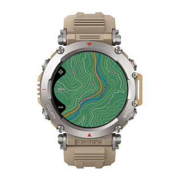 The Amazfit contour maps feature. (Image source: Amazfit)