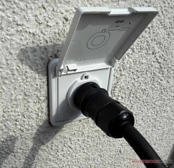 A Wieland outlet is required for full power delivery