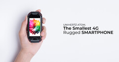 Unihertz Atom will be the world's smallest rugged 4G smartphone (Source: Unihertz)