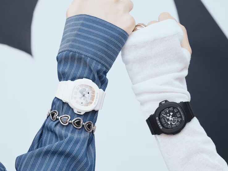 Casio’s Baby-G BGA-10-7A1 (left) and BGA-10-1A (right) watches
