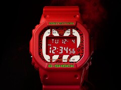 The new G-Shock x Evangelion watch would follow the DW-5600EVA-02 (pictured). Image source: hicco0414 on eBay