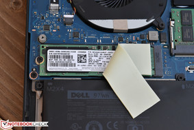 The internal M.2 PCIe NVMe SSD