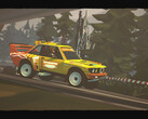 #Drive Rally is a charming rally racing game with unique visuals and a surprising amount of content. (Image source: Steam)