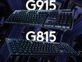 The new Logitech G915 and G815 are high-end gaming keyboard with low-profile mechanical switches. (Source: Logitech)