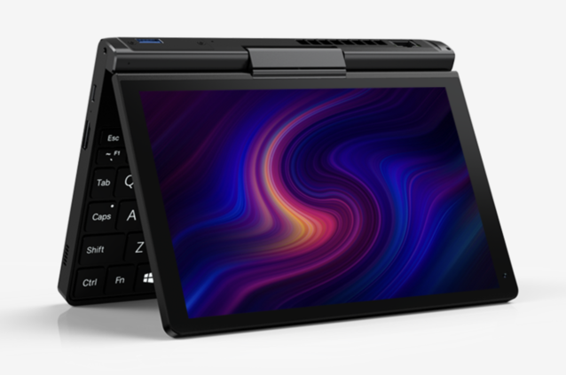 The GPD Pocket 3 has a modular port allowing you to switch between USB, gigabit ethernet and serial similar to the Framework laptop (Image Source: GPD)