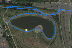 GPS Garmin Edge 500 – lake