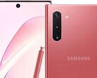 The pink Samsung Galaxy Note 10 may only appear in select markets. (Image source: WinFuture)