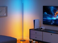 A Matter compatible version of the Govee Floor Lamp Basic (blue variant pictured) has arrived. (Image source: Govee) 
