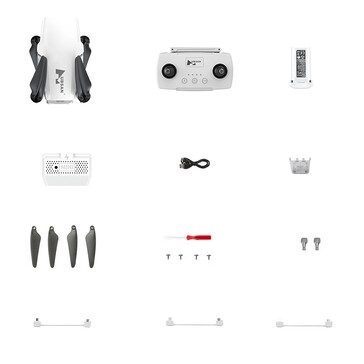 A remote and spare parts are included (Image source: Hubsan)