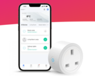 The Humax Wi-Fi Smart Plug provides in-app energy usage metrics such as total kWh. (Image source: Humax)
