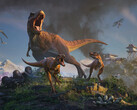 Image from the game Jurassic World Evolution 3. (Image source: jurassicworldevolution.com)