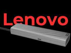 The dedicated NPU in the Lenovo AI Stick (pictured) delivers 32 TOPS. (Image source: Lenovo, edited)