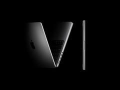 Apple MacBook redesign and OLED upgrade may be exclusive to the with M6 Pro and Pro Max models. Pictured: promo picture of the M5 laptop. (Image source: Apple - edited)