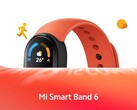 The Mi Band 6/Mi Smart Band 6 has been teased featuring a larger display than the Mi Band 5. (Image source: Xiaomi - edited)