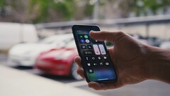 Tesla Phone Key feature. (Image source: Tesla)