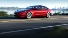 The Model 3 Highland with 19-inch Nova wheels (Image source: Tesla)