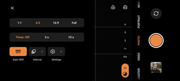 Camera UI: Photo mode