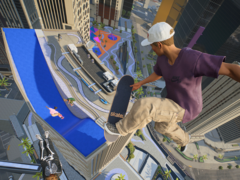 A screengrab of Skate in early access (image source: SteamDB)