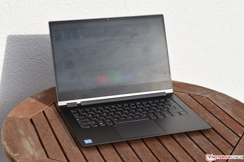 Lenovo Yoga C930 in direct sunlight