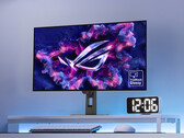 Asus' first 540 Hz WOLED gaming monitor will have a TrueBlack Glossy coating like the ROG Strix OLED XG32UCWMG pictured here. (Image source: Asus)