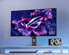 Asus' first 540 Hz WOLED gaming monitor will have a TrueBlack Glossy coating like the ROG Strix OLED XG32UCWMG pictured here. (Image source: Asus)