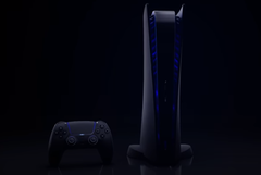 PlayStation 5 Black Edition concept design video reveals the console in a somber mood. (Image source: Snoreyn)