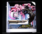 The Cherry Bloom custom PC has heat-reactive titanium alloy petals.