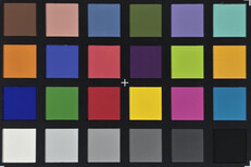 Samsung Galaxy S25 Ultra: Color accuracy