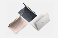 The new Pavilion x360 14 comes in three colours, pictured. (Image source: HP)