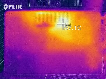 Heat development - Bottom (load)