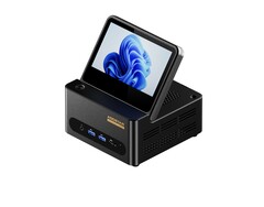 The Aoostar G-Flip mini PC is now available with Intel Meteor Lake-H CPUs. (Image source: Aoostar)