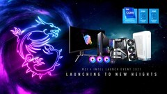 MSI X Intel event will demonstrate the best of MSI and Intel Rocket Lake. (Image Source: MSI)