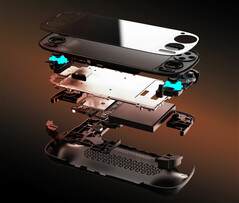 The Pocket 5 runs Android 13 out of the box, unlike the smaller Pocket Mini. (Image source: Retroid)