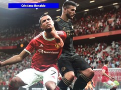 eFootball 2022 has more bugs than it has features, currently. (Image source: u/kerzo123)